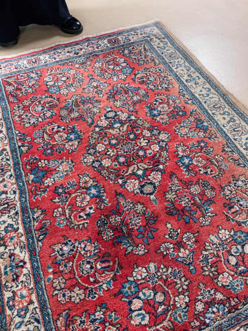 kauniin harmoninen vintage sarouk 150 x 105 cm