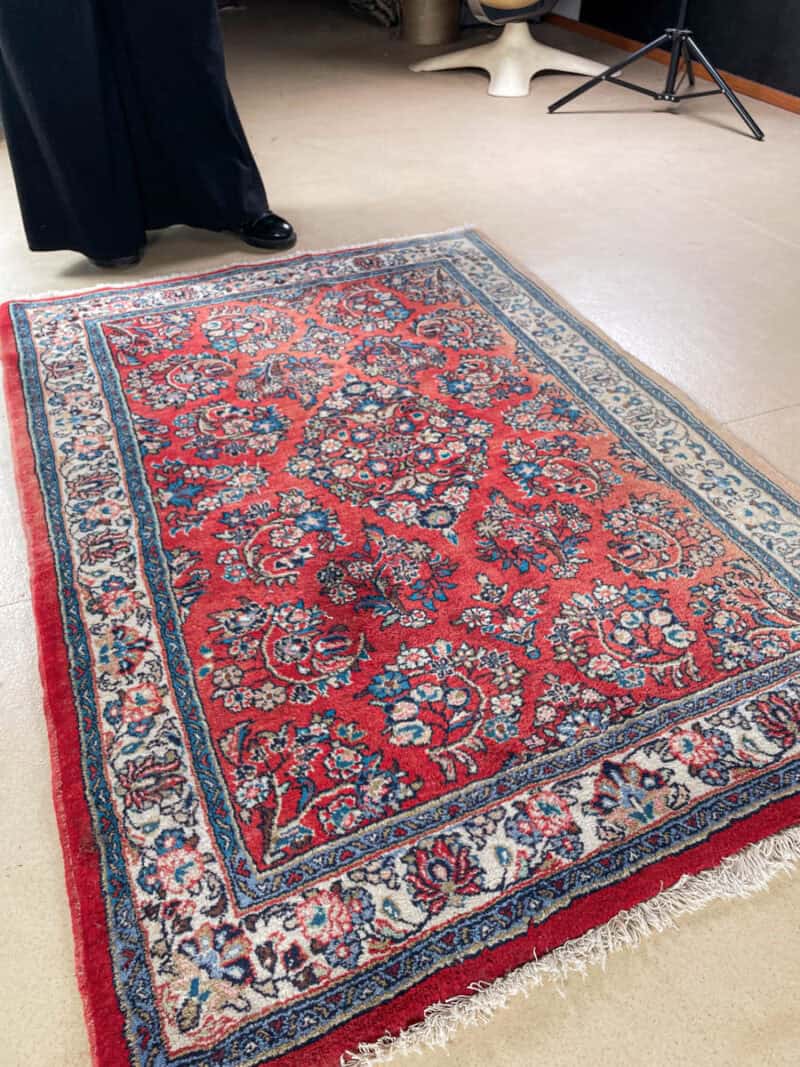 kauniin harmoninen vintage sarouk 150 x 105 cm