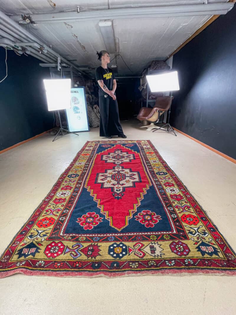perinteinen puoliantiikki yahyali 255 x 141 cm