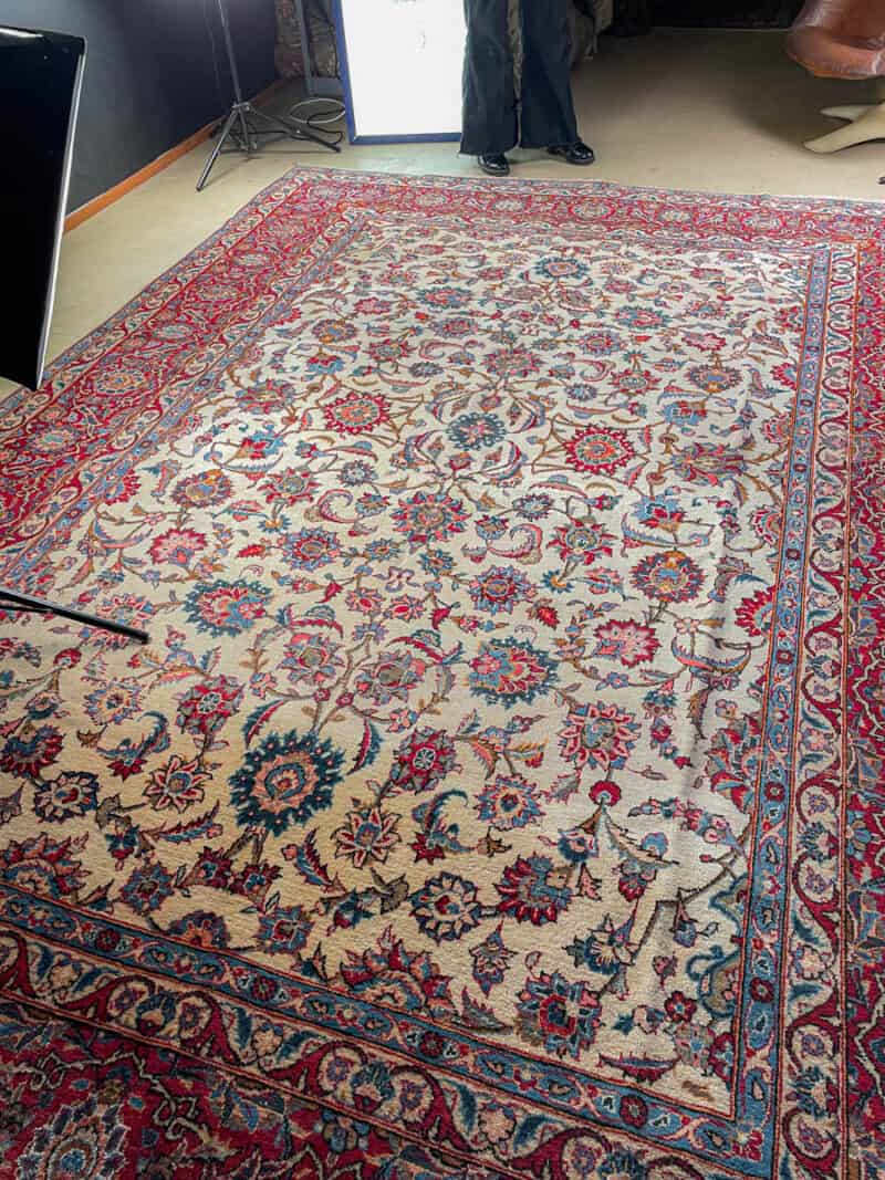 upea palatsikokoinen vaalea isfahan  388 x 276 cm