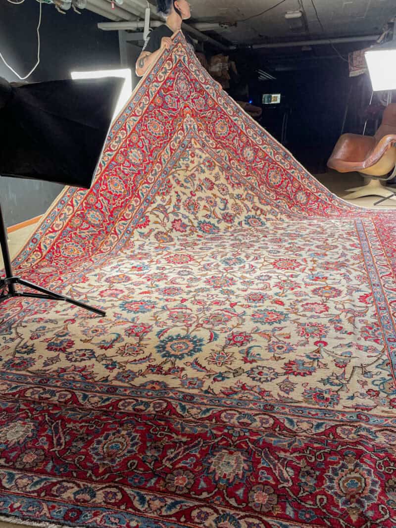 upea palatsikokoinen vaalea isfahan  388 x 276 cm