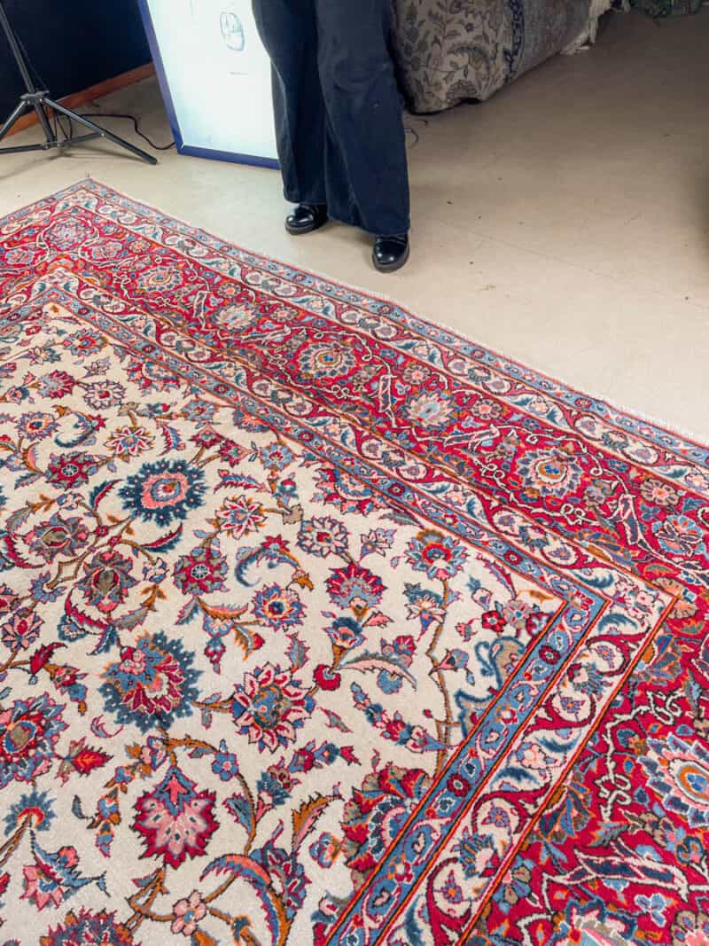 upea palatsikokoinen vaalea isfahan  388 x 276 cm