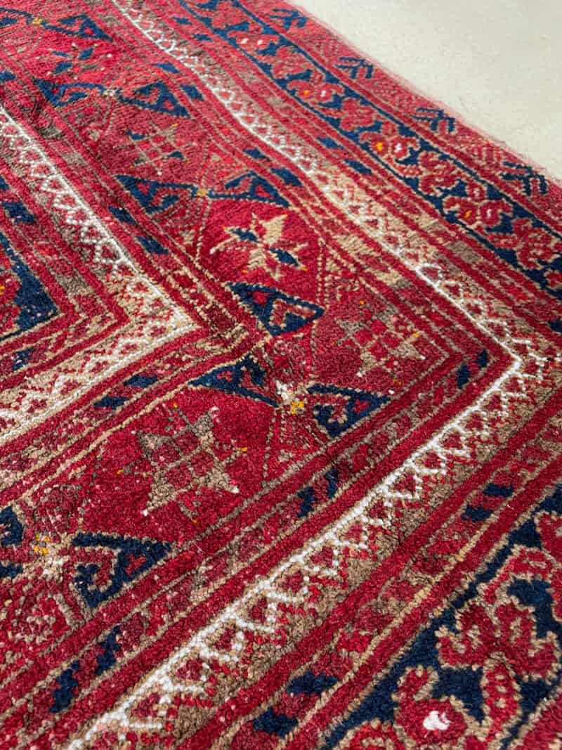 perinteinen afgaanimatto 1960 luvulta 217 x 120 cm