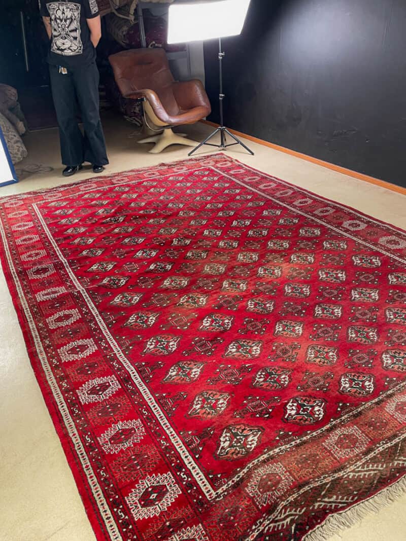 perinteinen vintage yomut 345 x 235 cm