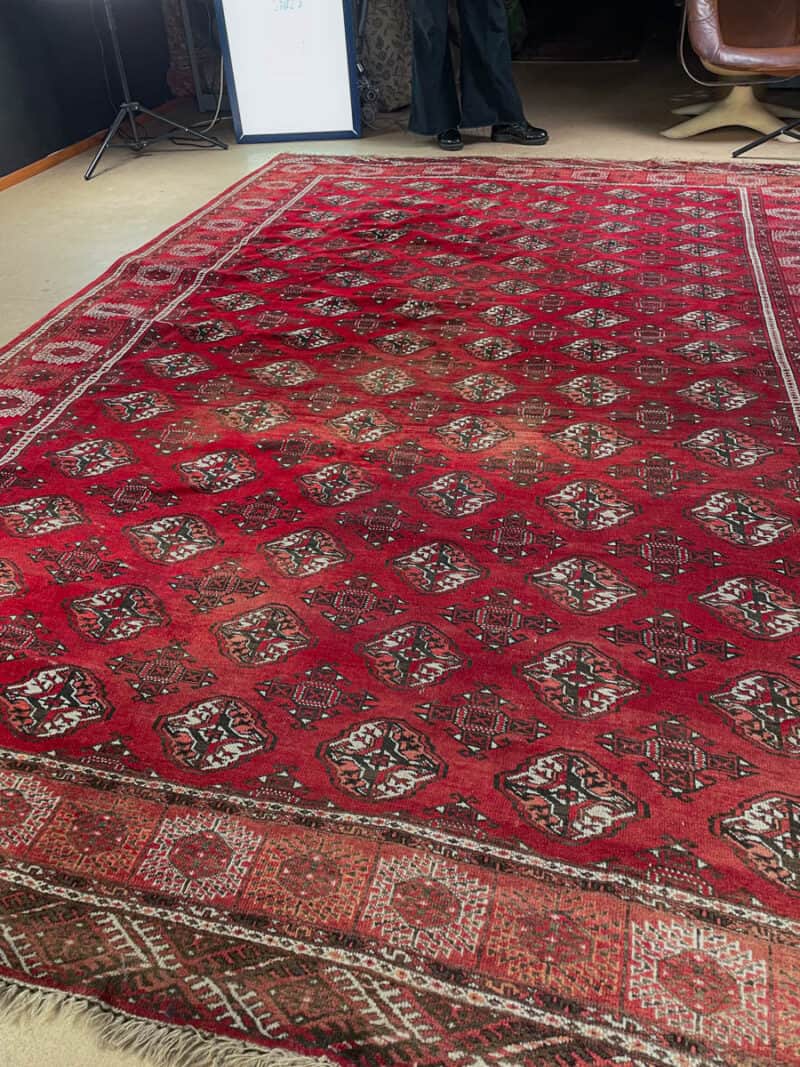 perinteinen vintage yomut 345 x 235 cm