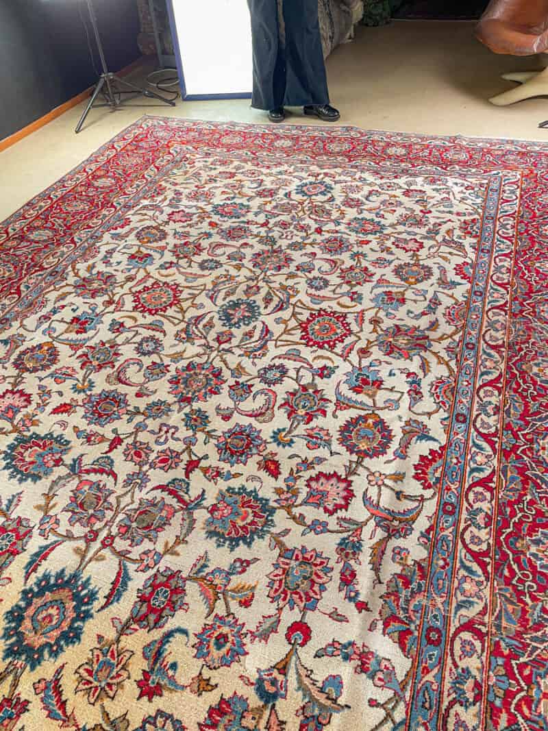 upea palatsikokoinen vaalea isfahan  388 x 276 cm