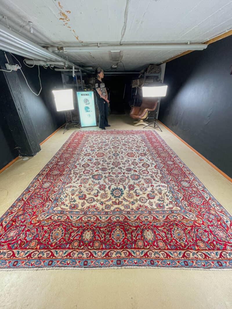 upea palatsikokoinen vaalea isfahan  388 x 276 cm