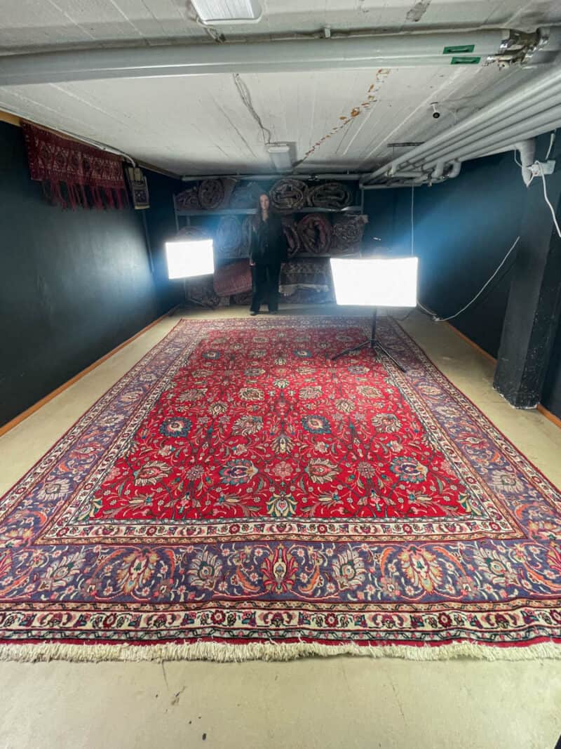 soinnukas palatsikokoinen vintage tabriz  410 x 195 cm