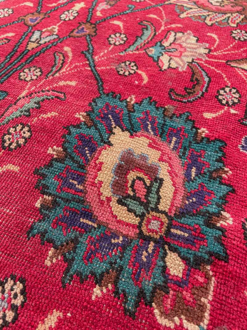 soinnukas palatsikokoinen vintage tabriz  410 x 195 cm