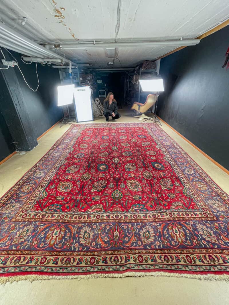soinnukas palatsikokoinen vintage tabriz  410 x 195 cm