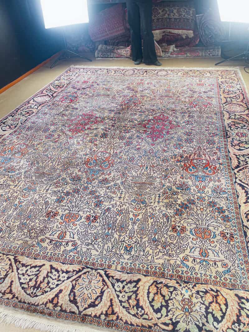 silkkimatto palatsikokoinen kasmir 372 x 270 cm