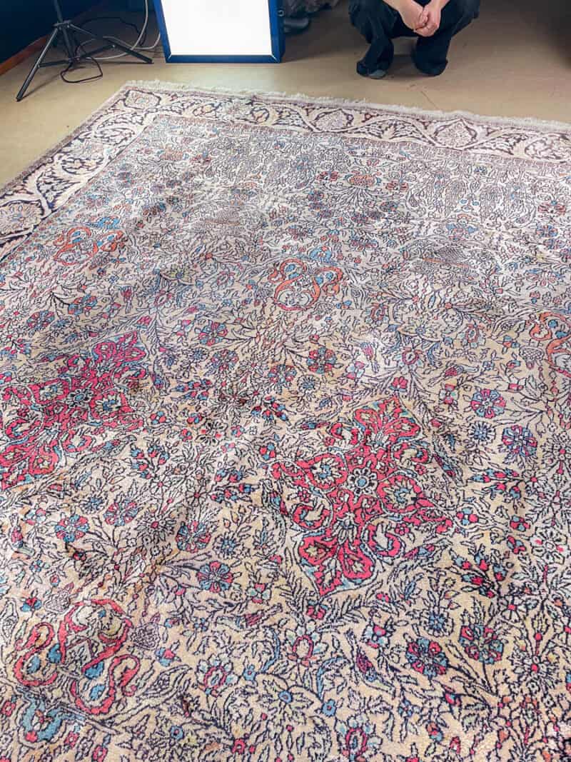 silkkimatto palatsikokoinen kasmir 372 x 270 cm
