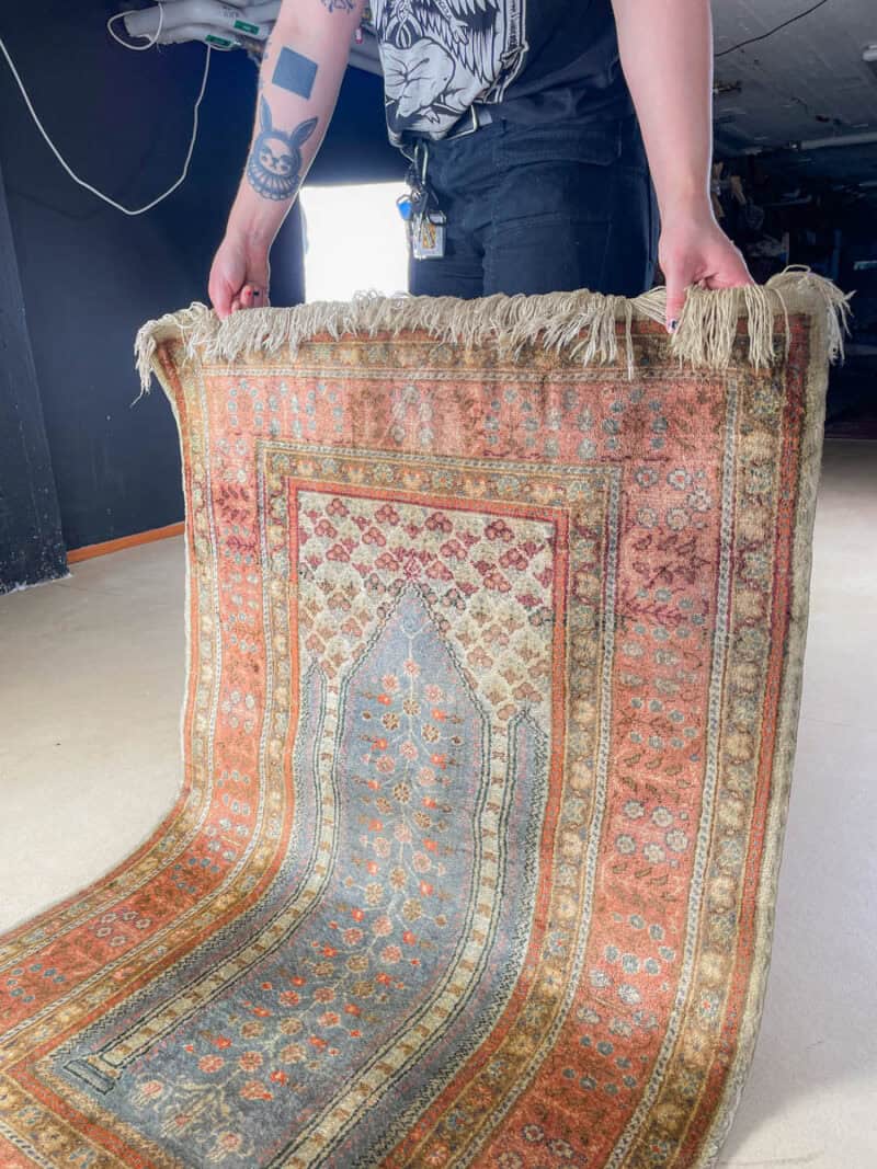 silkkimatto puoliantiikki kayseri 140 x 91 cm