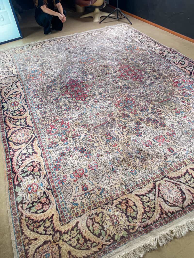 silkkimatto palatsikokoinen kasmir 372 x 270 cm