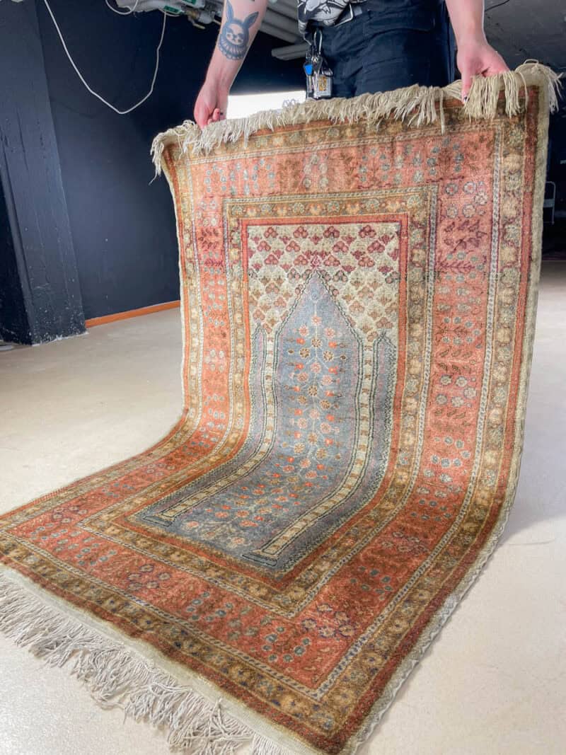 silkkimatto puoliantiikki kayseri 140 x 91 cm