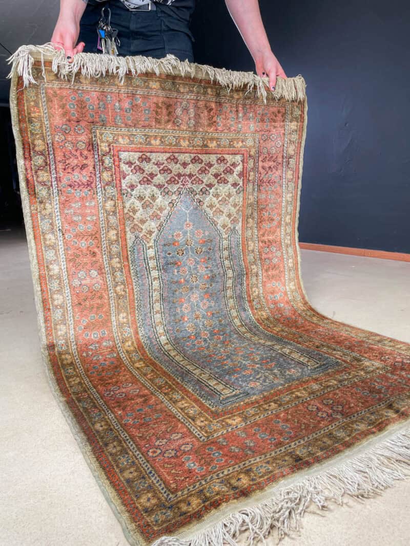 silkkimatto puoliantiikki kayseri 140 x 91 cm