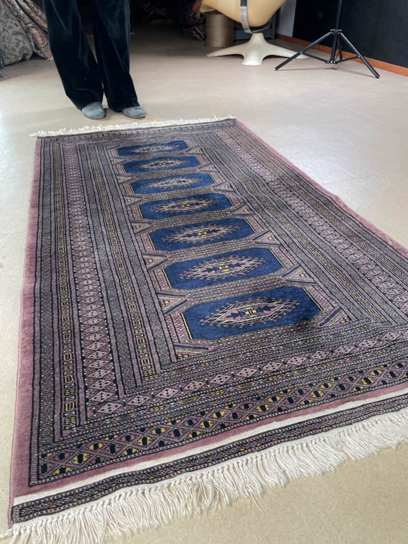 harvinainen yönsininen buhara 163 x 91 cm
