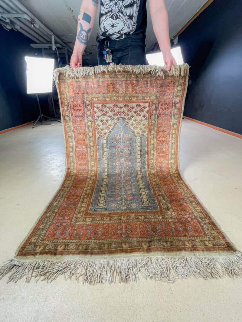 silkkimatto puoliantiikki kayseri 140 x 91 cm