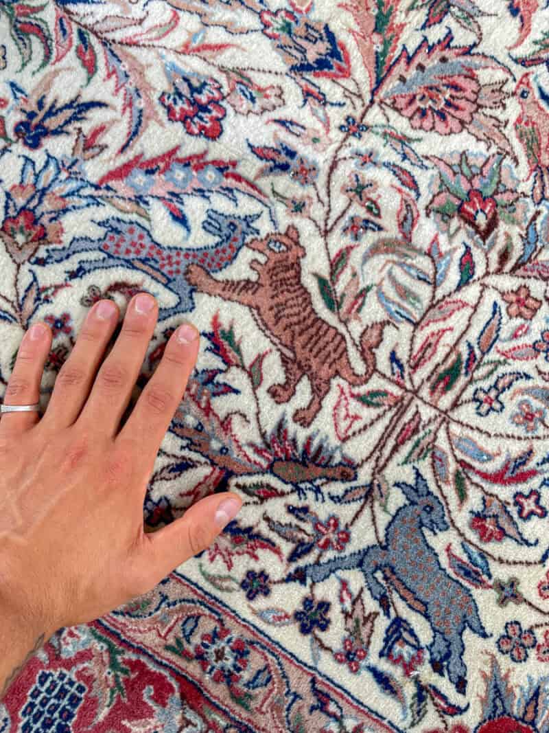 brutaali metsästys ghom 215 x 137 cm (kopio)