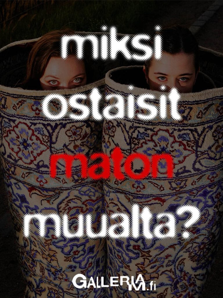 upea kukkais sarouk käytävämatto – 278 x 85 cm