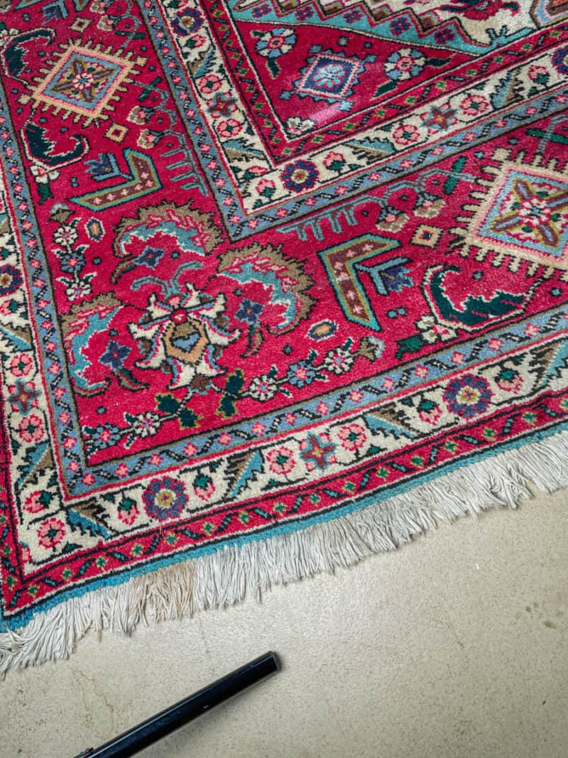 häikäisevä palatsikokoinen vintage tabriz  400 x 290 cm