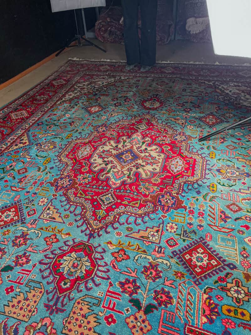 häikäisevä palatsikokoinen vintage tabriz  400 x 290 cm