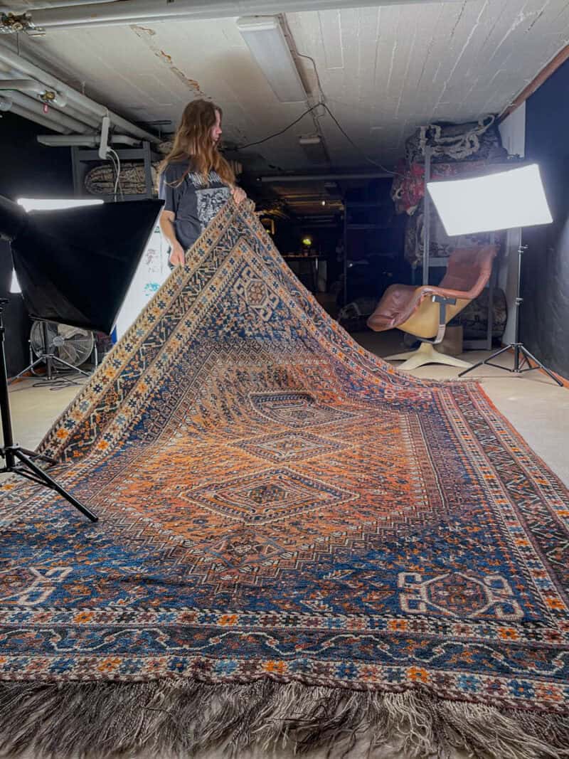 upea puoliantiikki gasghai 1950 luvulta 315 x 220 cm (kopio)
