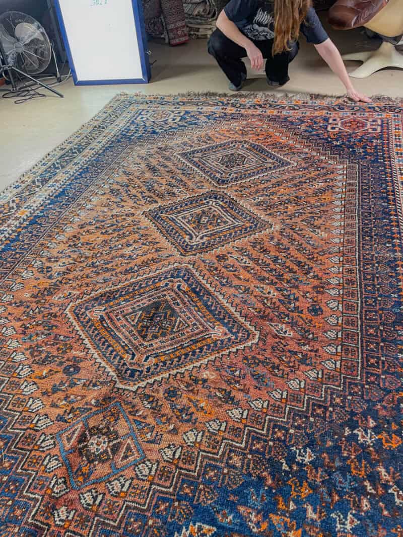 upea puoliantiikki gasghai 1950 luvulta 315 x 220 cm (kopio)