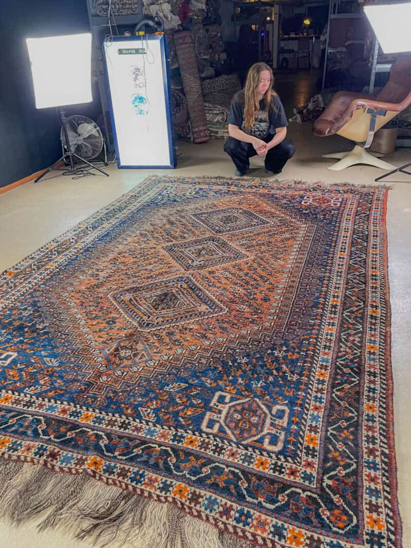 upea puoliantiikki gasghai 1950 luvulta 315 x 220 cm (kopio)