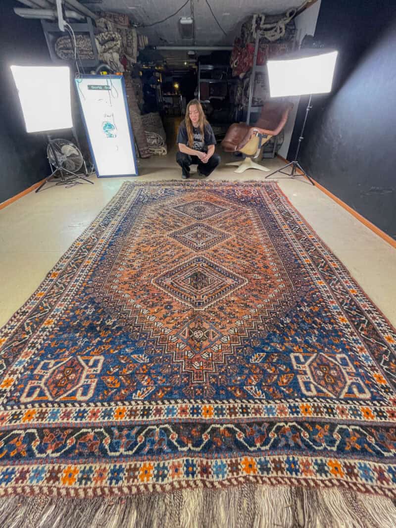upea puoliantiikki gasghai 1950 luvulta 315 x 220 cm (kopio)