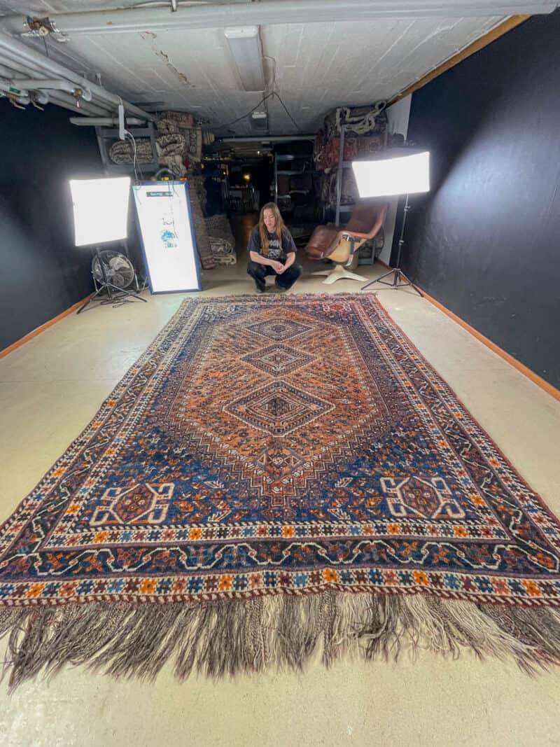 upea puoliantiikki gasghai 1950 luvulta 315 x 220 cm (kopio)