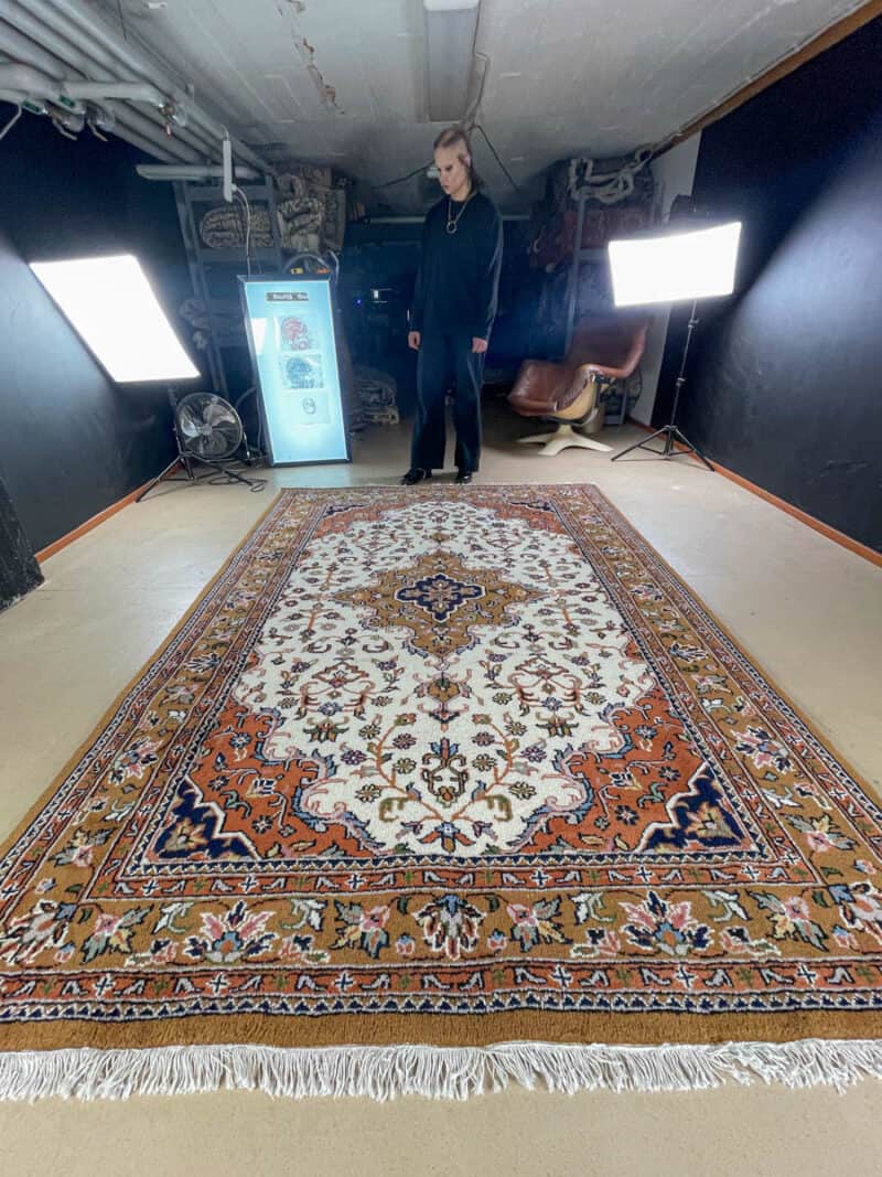 kauniin maanläheinen ghom 300 x 200 cm