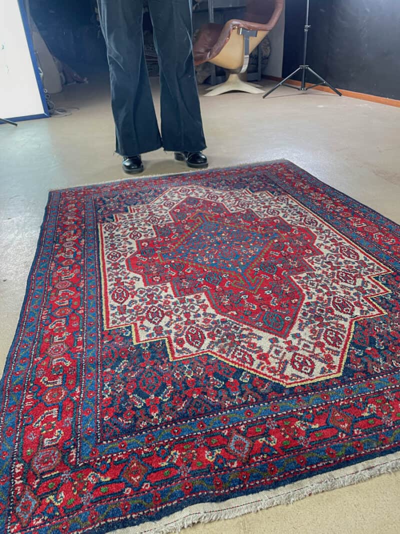 yksityiskohtainen maanläheinen bijar 200 x 135 cm (kopio)