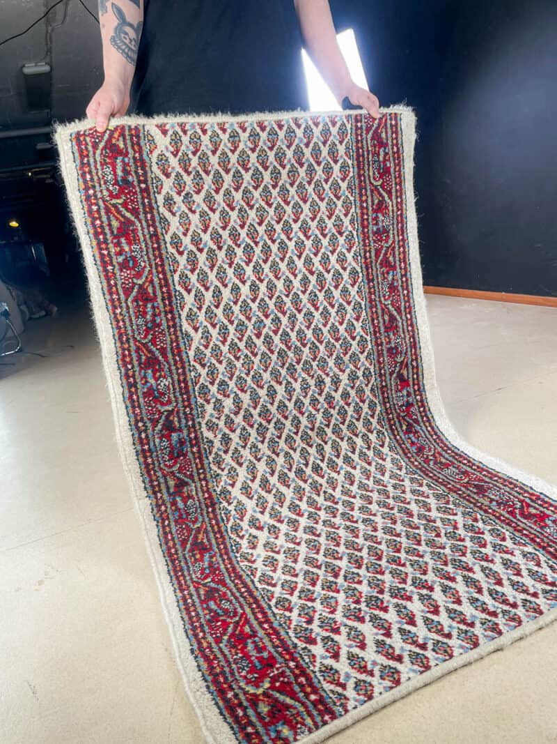 erikoinen vaalea sarouk mir 141 x 84 cm