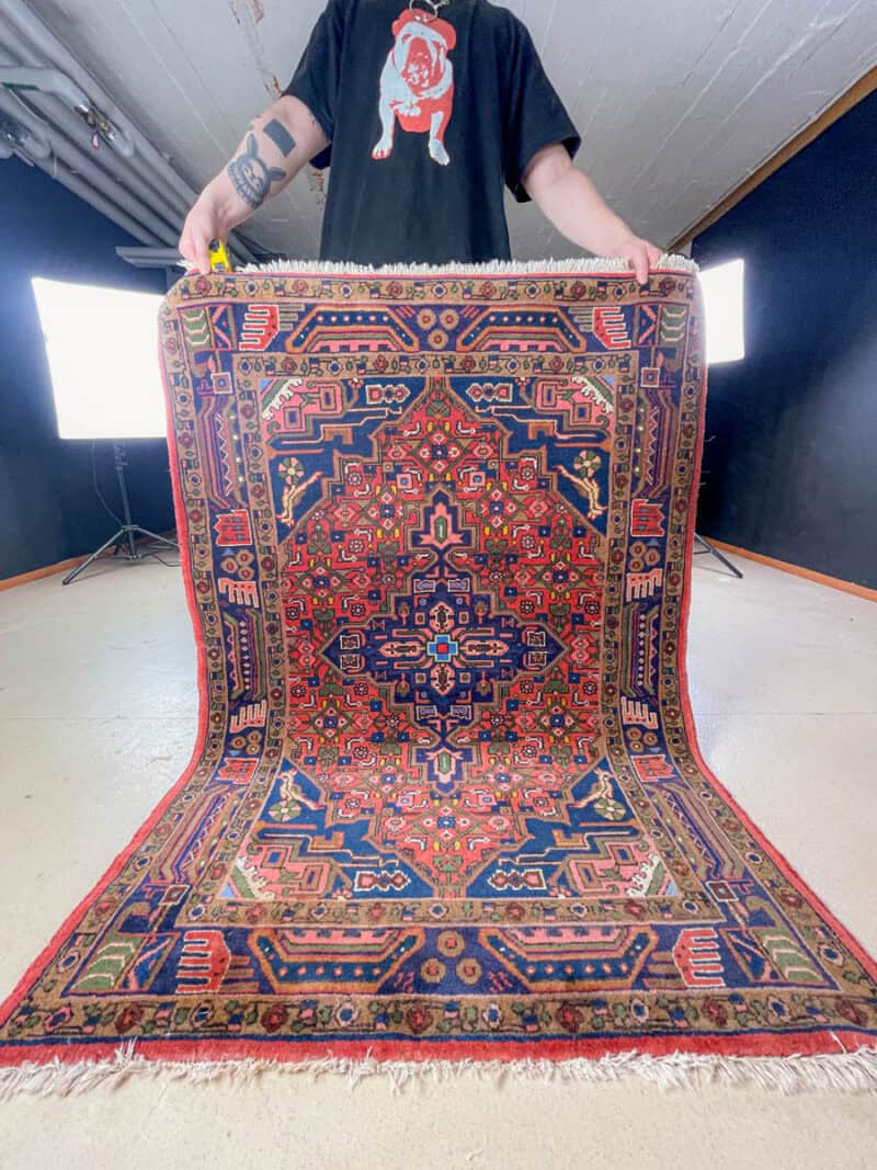 ainutlaatuinen hamadan 194 x 111 cm (kopio)