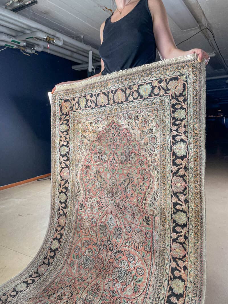 silkkimatto vaaleanpunainen kasmir 160 x 95 cm (kopio)