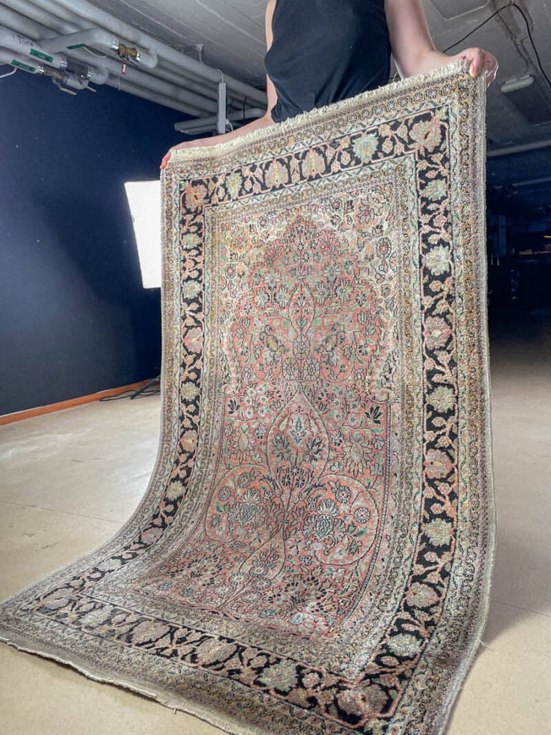 silkkimatto vaaleanpunainen kasmir 160 x 95 cm (kopio)