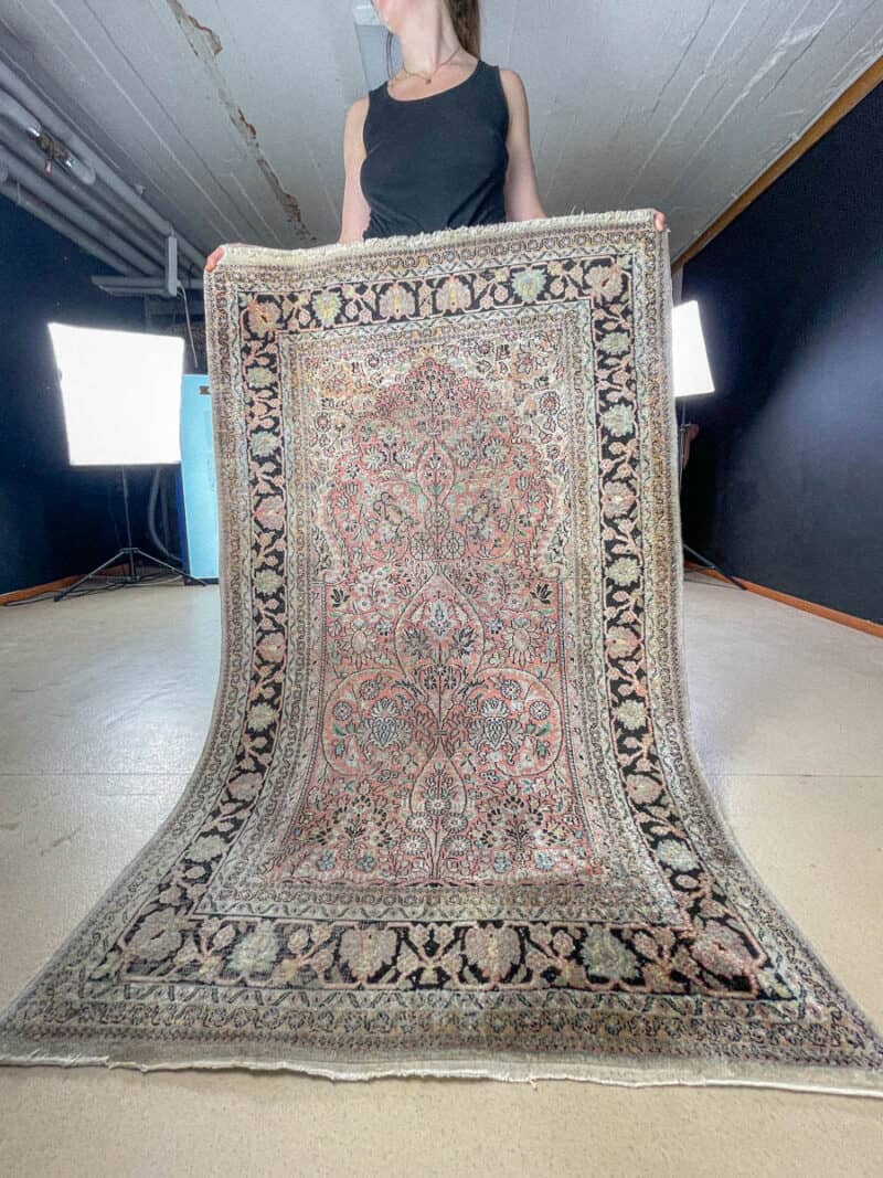 silkkimatto vaaleanpunainen kasmir 160 x 95 cm (kopio)
