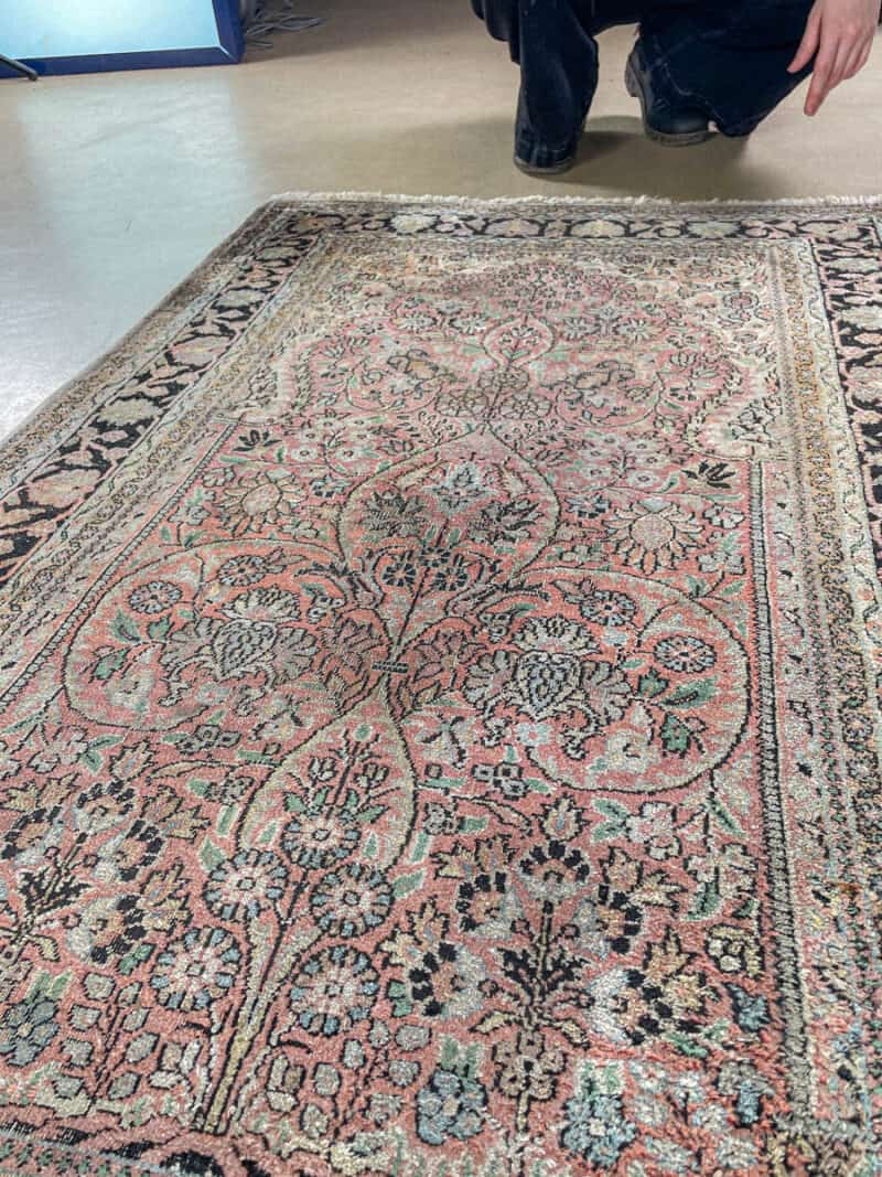 silkkimatto vaaleanpunainen kasmir 160 x 95 cm (kopio)
