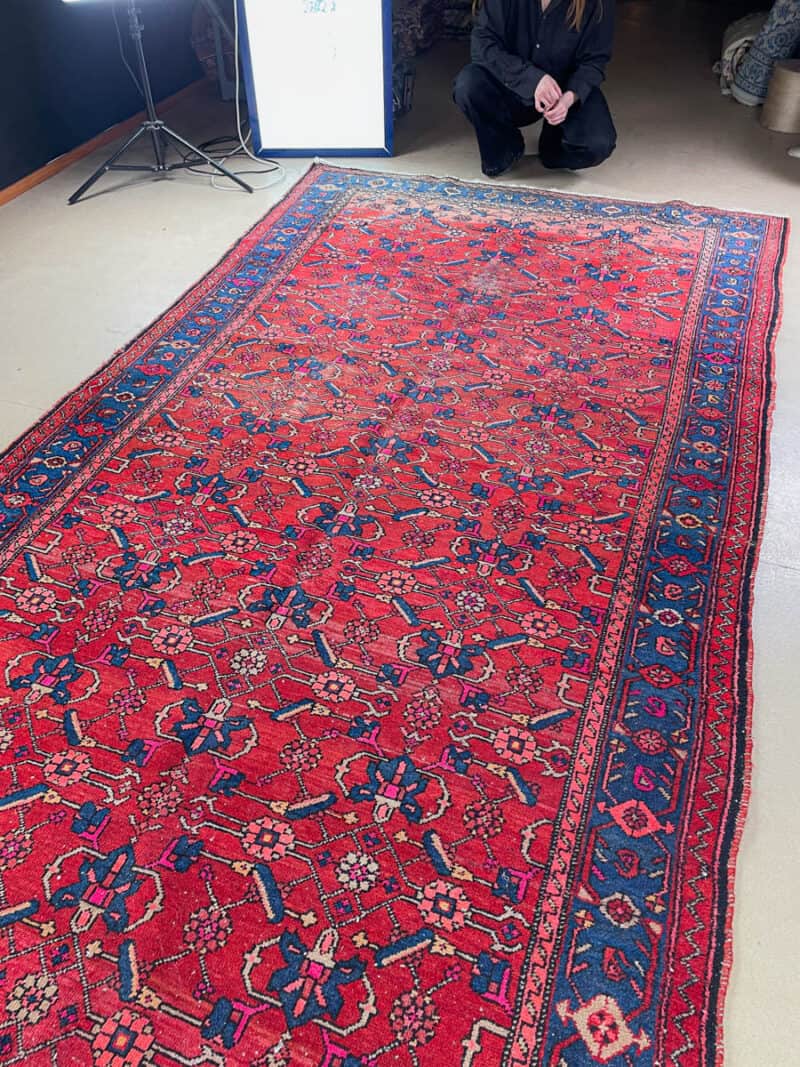 elegantti hamadan 1970 luvulta 284 x 208 cm (kopio)