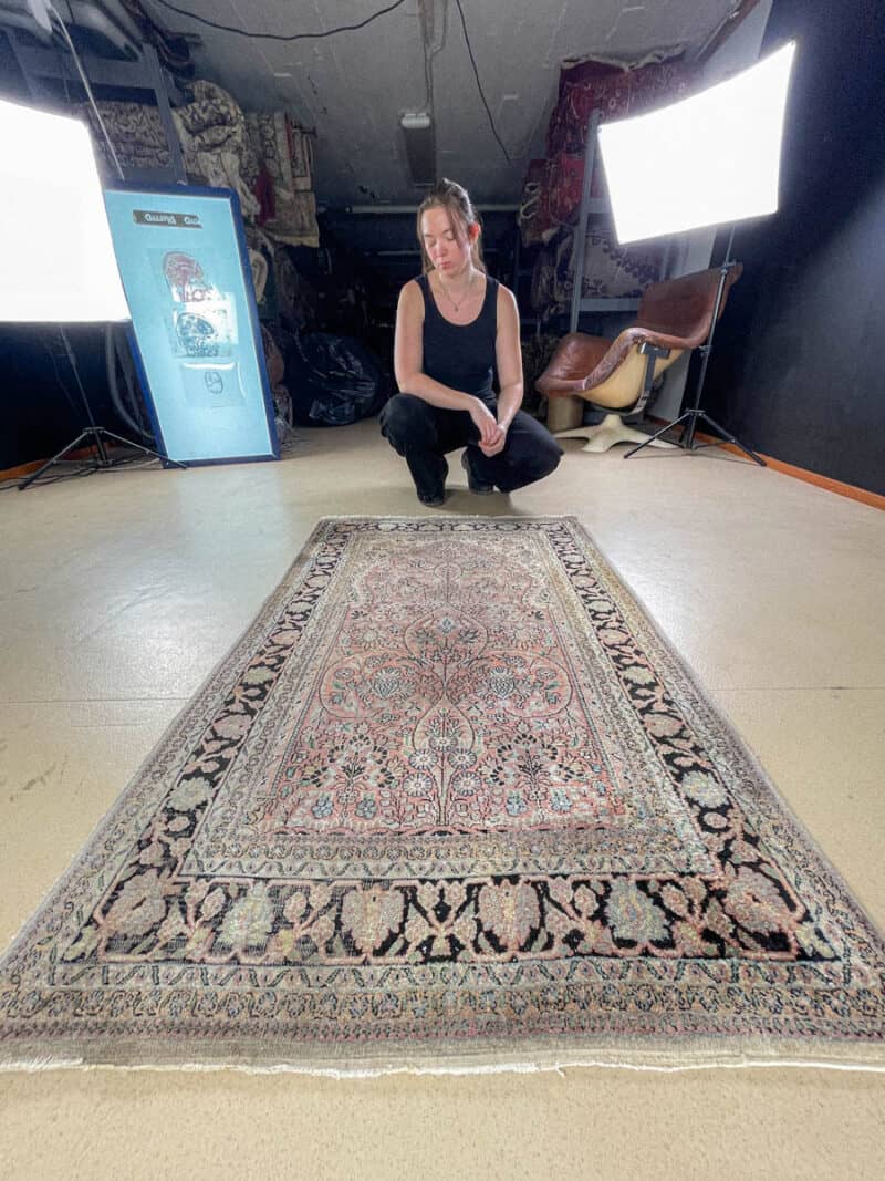silkkimatto vaaleanpunainen kasmir 160 x 95 cm (kopio)
