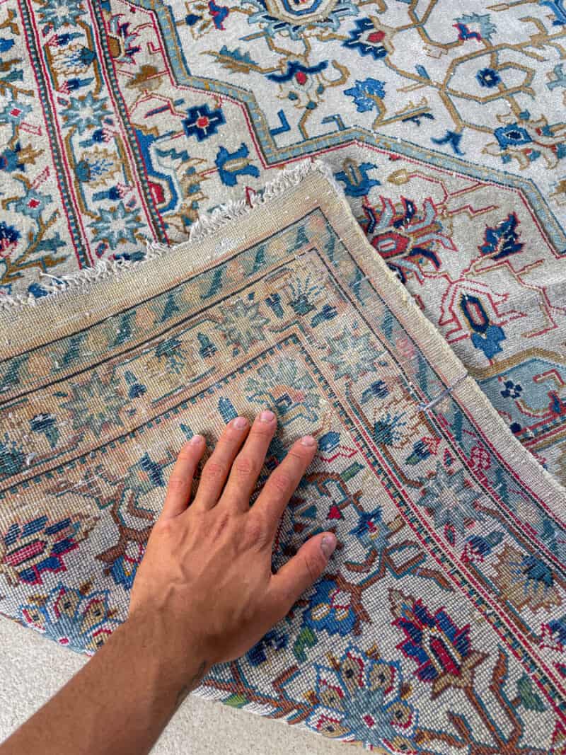 upean elegantti vaalea tabriz 324 x 227 cm