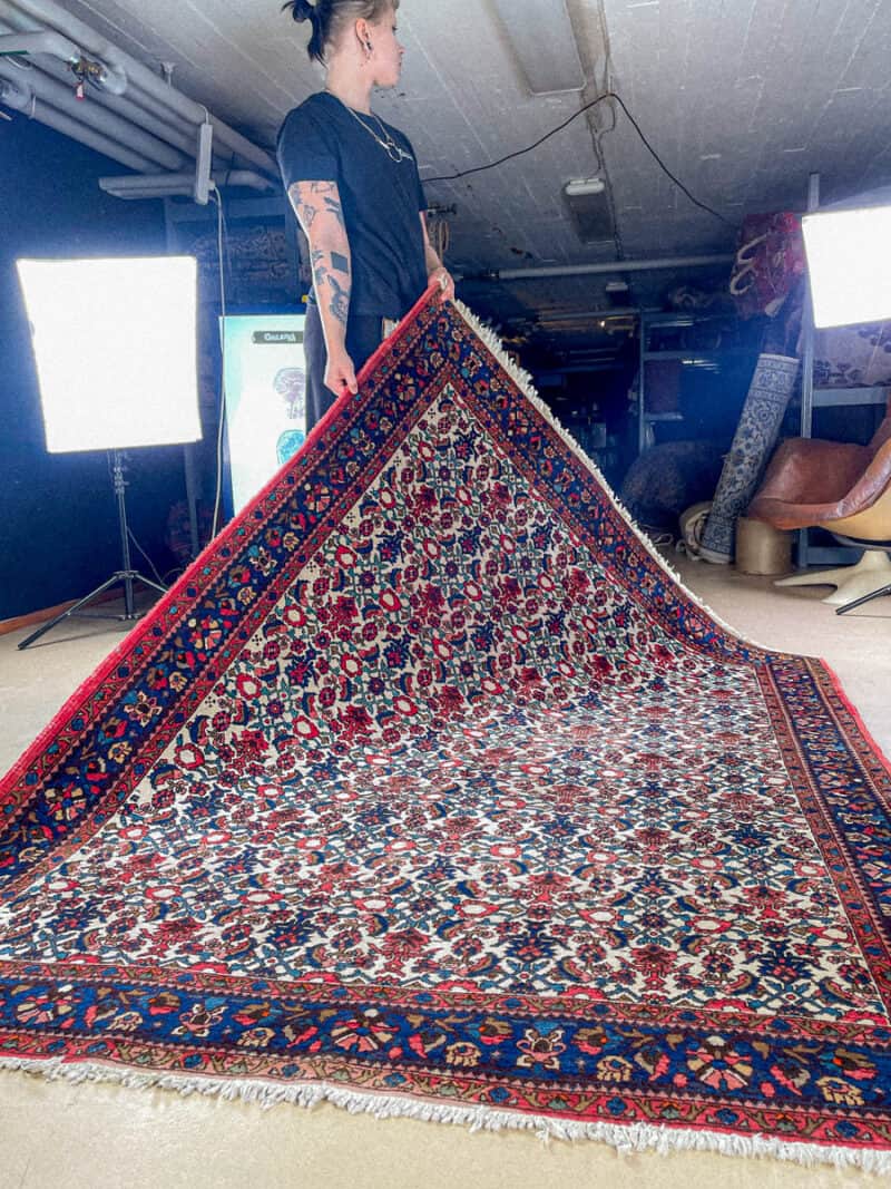 harmoninen vintage moud 207 x 159 cm