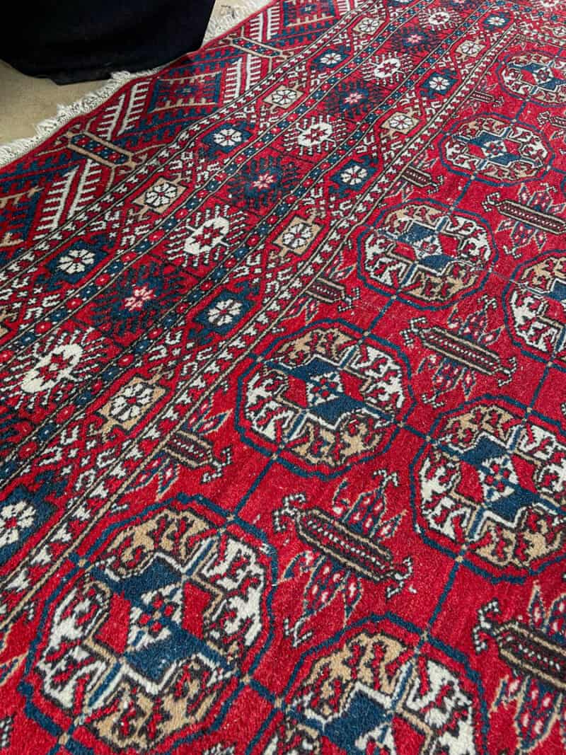 kauniin perinteinen vintage buhara 276 x 189 cm