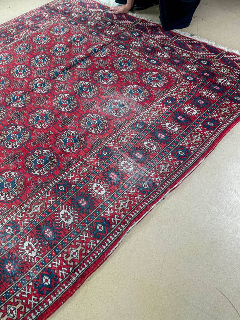 kauniin perinteinen vintage buhara 276 x 189 cm