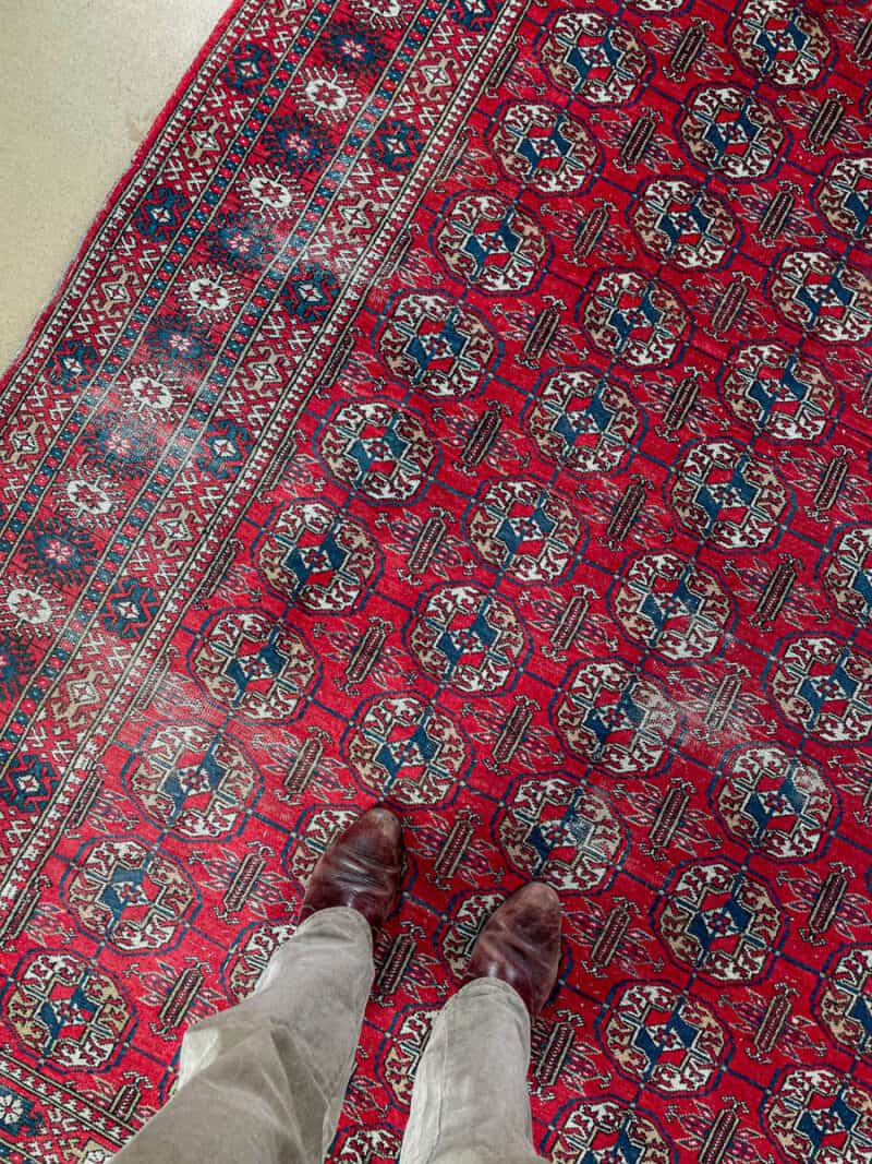 kauniin perinteinen vintage buhara 276 x 189 cm