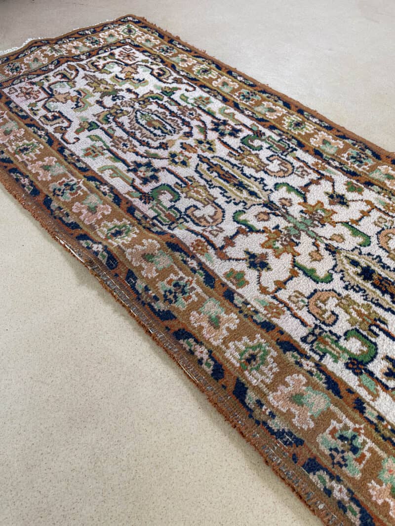 maanläheinen tabriz käytävämatto 260 x 70 cm