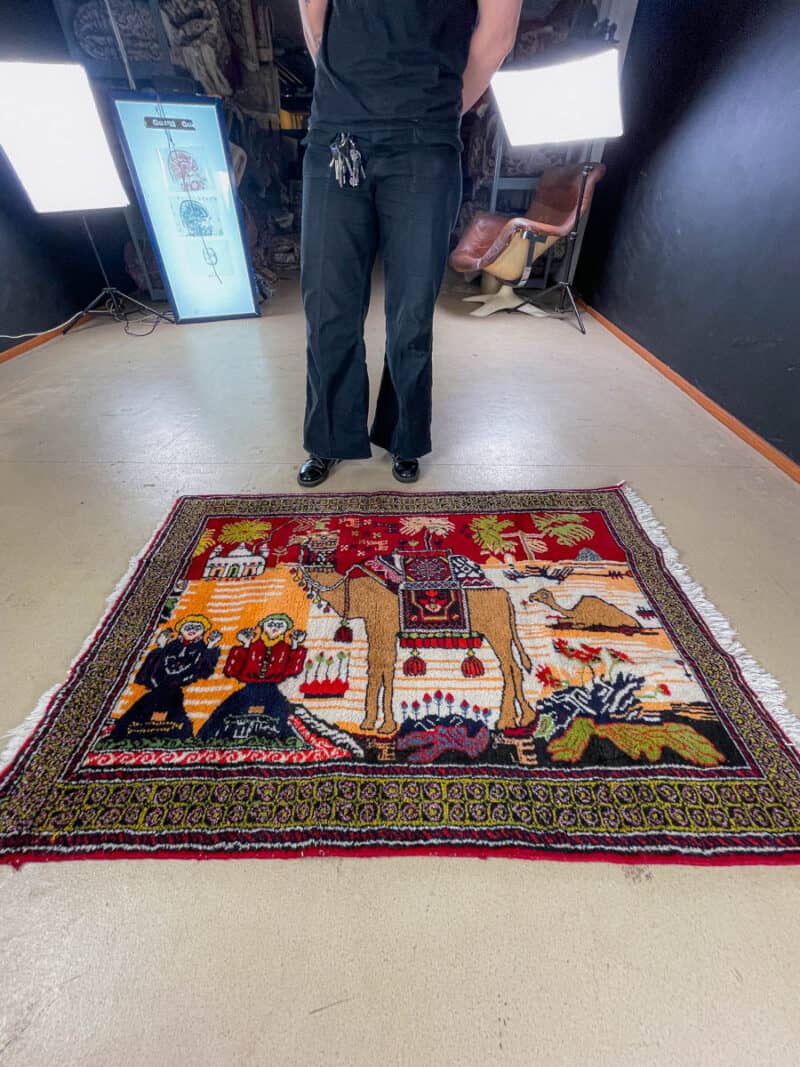 maalausmainen afgaani 152 x 107 cm