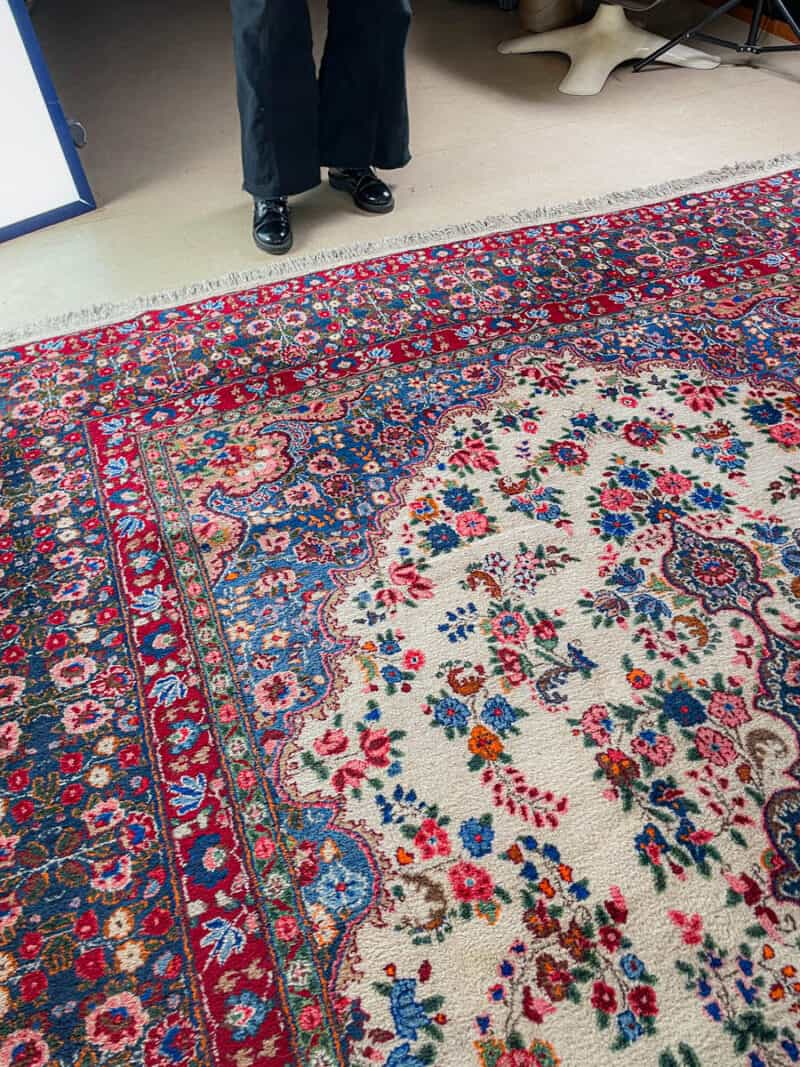 palatsikokoinen elegantti kukkais sarouk  430 x 320 cm (kopio)