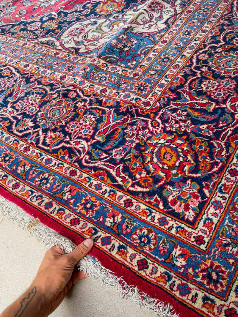 tyrmäävä palatsikokoinen keshan  400 x 290 cm (kopio)